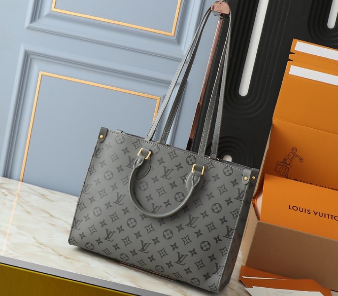 Monogram Ink OnTheGo MM In Trianon Gray