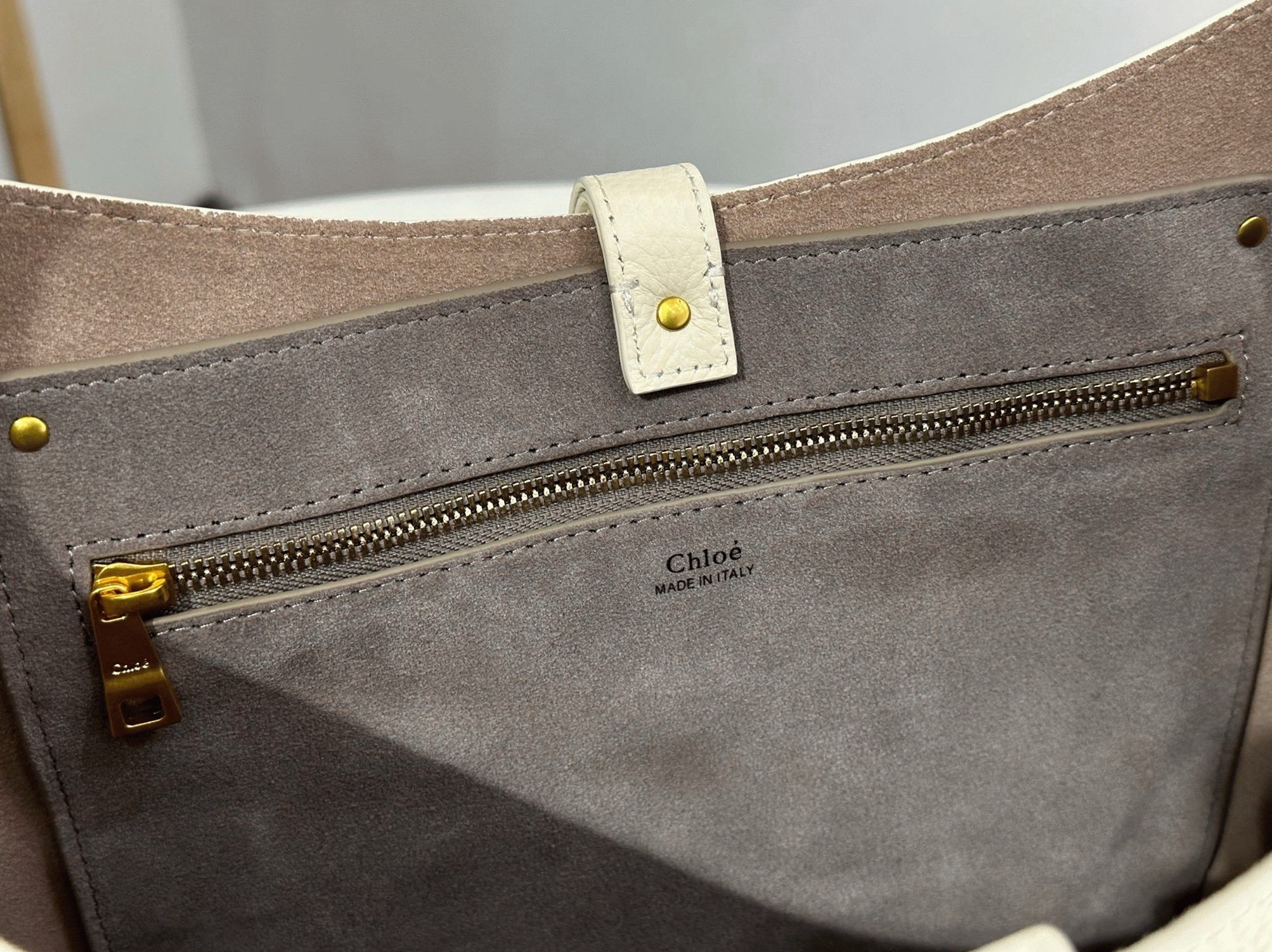 top quality replica Ch10e marcie hobo bag in white grained leather