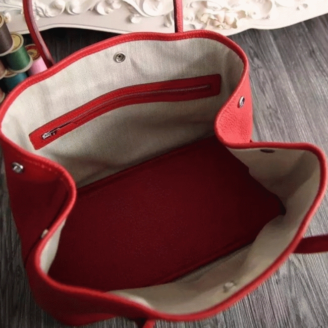 Red Fake AAA H**me5 Garden Party 36cm Statement Tote