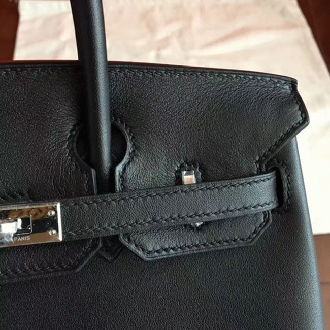 Black H**me5 Birkin 25cm S*perior Replica