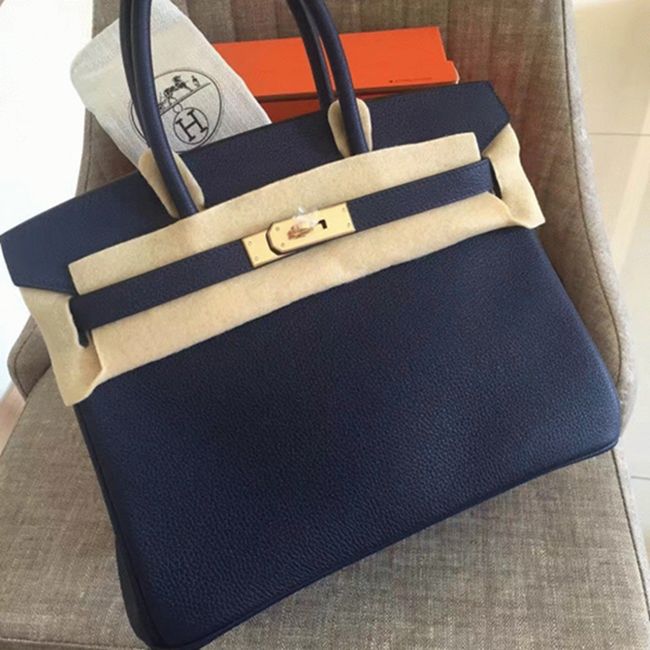 AAA Sapphire H**me5 Birkin 30cm Replica Tote