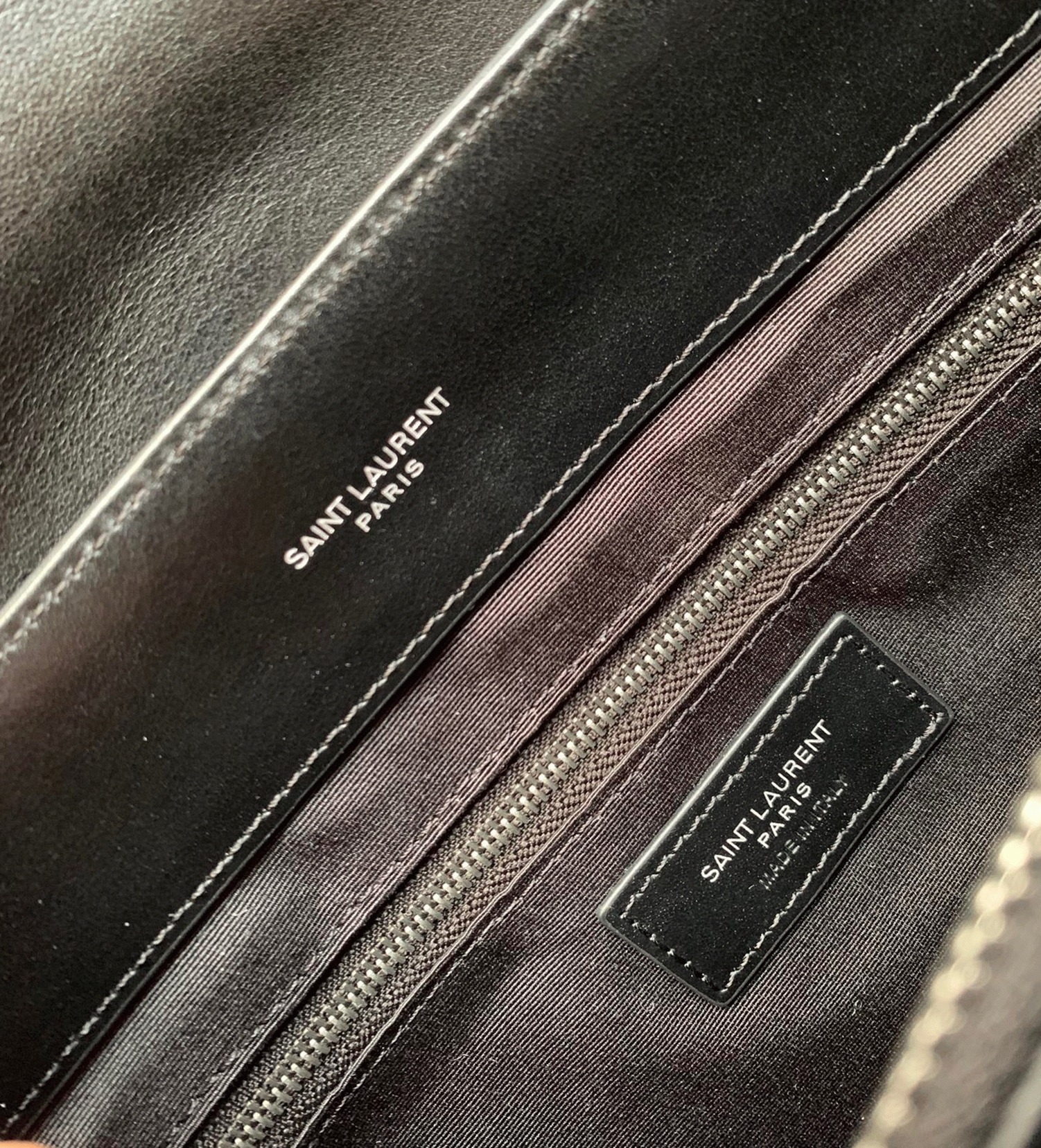 Replica Sa1nt Lau*nt LouLou Medium Chain Bag Noir