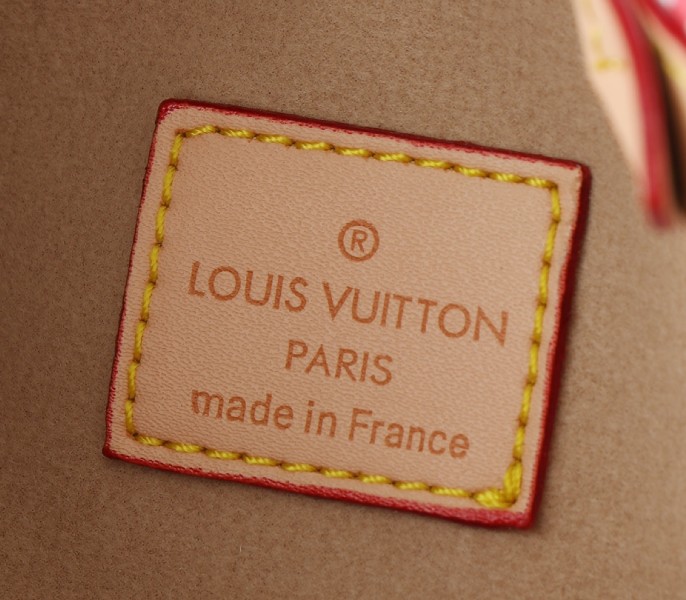LV X TM Multicolored CarryAll BB In White