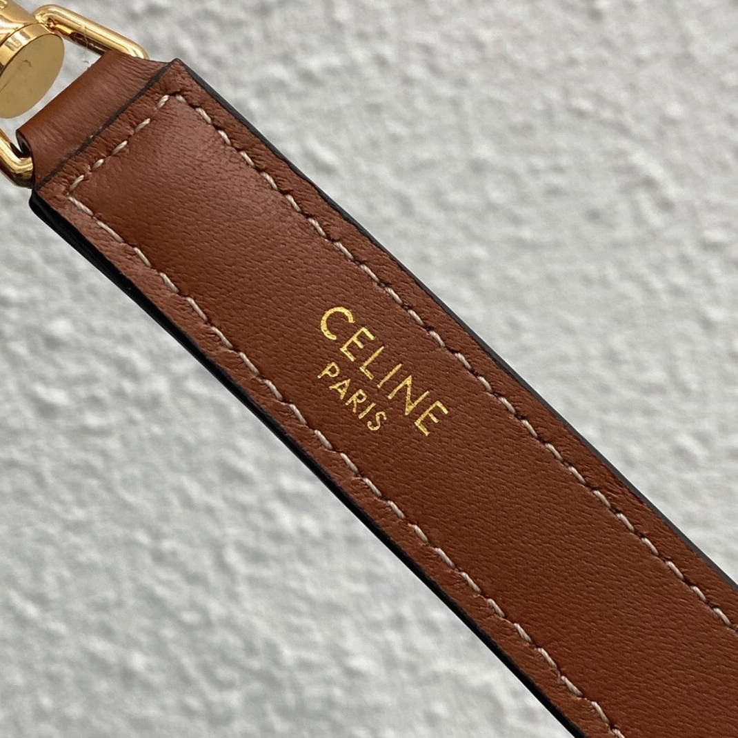 Brown Ce1i*e Bucket 16 Replica Bag