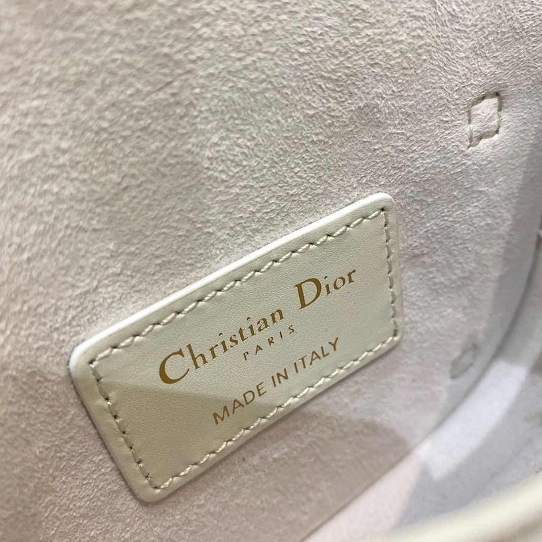 D10r Bobby Micro Bag Replica in White