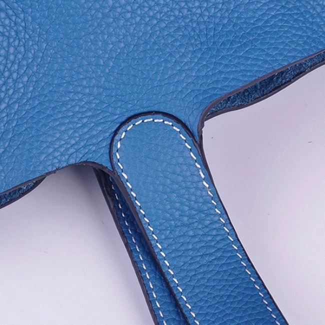 Blue replica H**me5 Picotin Lock handbag