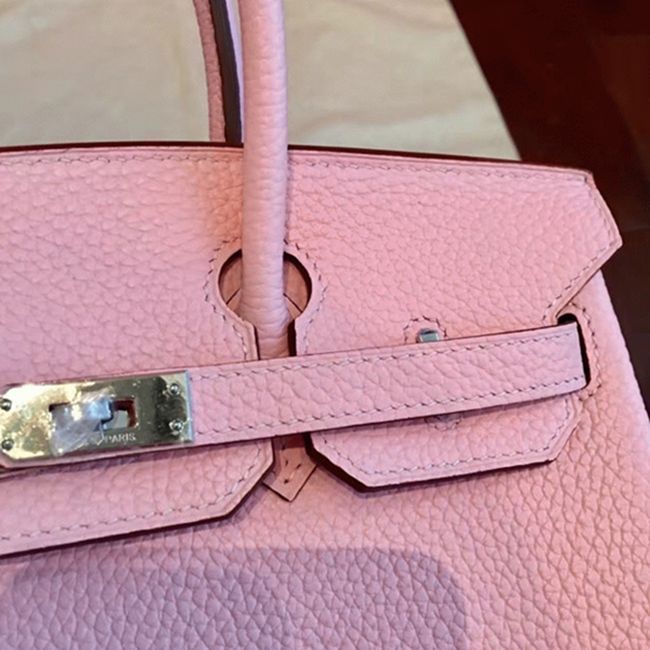 Pink H**me5 Birkin 25cm Luxury Designer Knockoff Bag