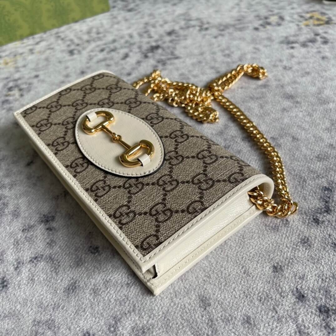 Gvc*1 Horse Buckle 1955 Chain Wallet