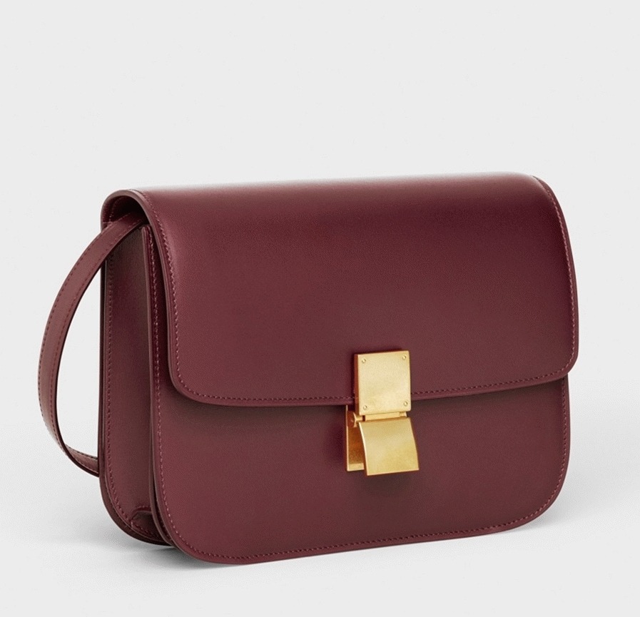Top Quality Knockoff Ce1i*e Classic Box Medium Bag In Bordeaux