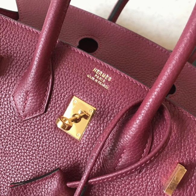 Ruby H**me5 Birkin 25cm AAA Replica Handbag