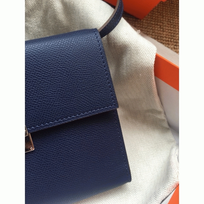 Sapphire replica H**me5 Clic wallet with strap