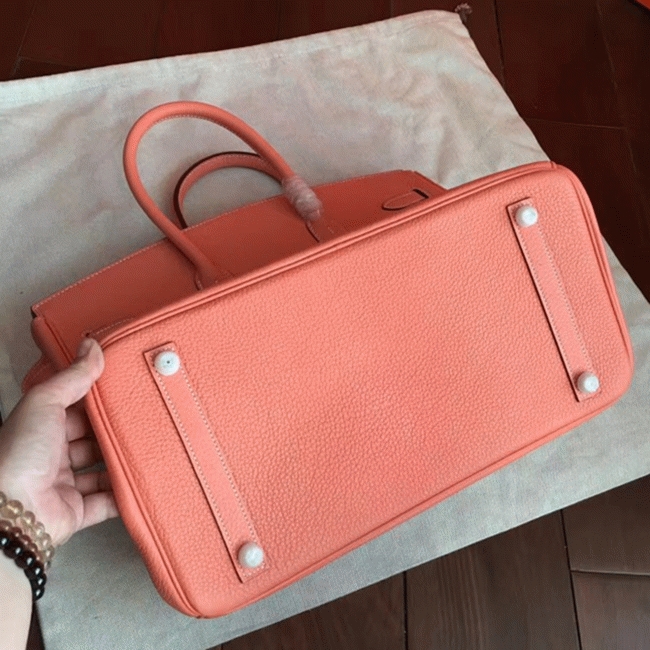 crevette shade preM1vm knockoff h**me5 birkin 35cm bag
