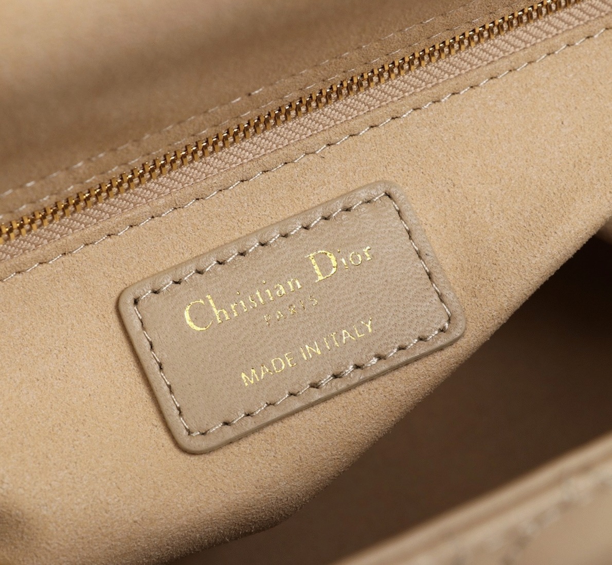 D10r Lady D10r Medium Bag Knockoff in Beige