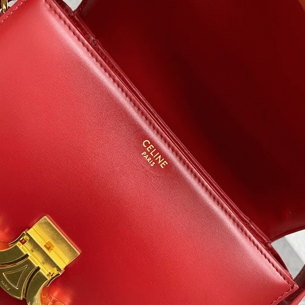 Top Quality Knockoff Ce1i*e Triomphe Teen Bag In Red