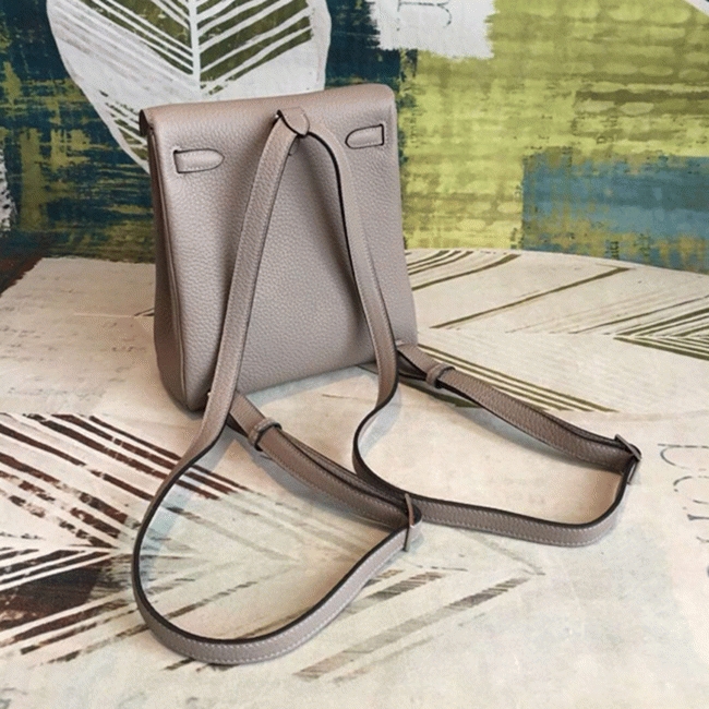 Gris Asphalt Clemence Replica High Quality H**me5 Kelly Ado PM Bag