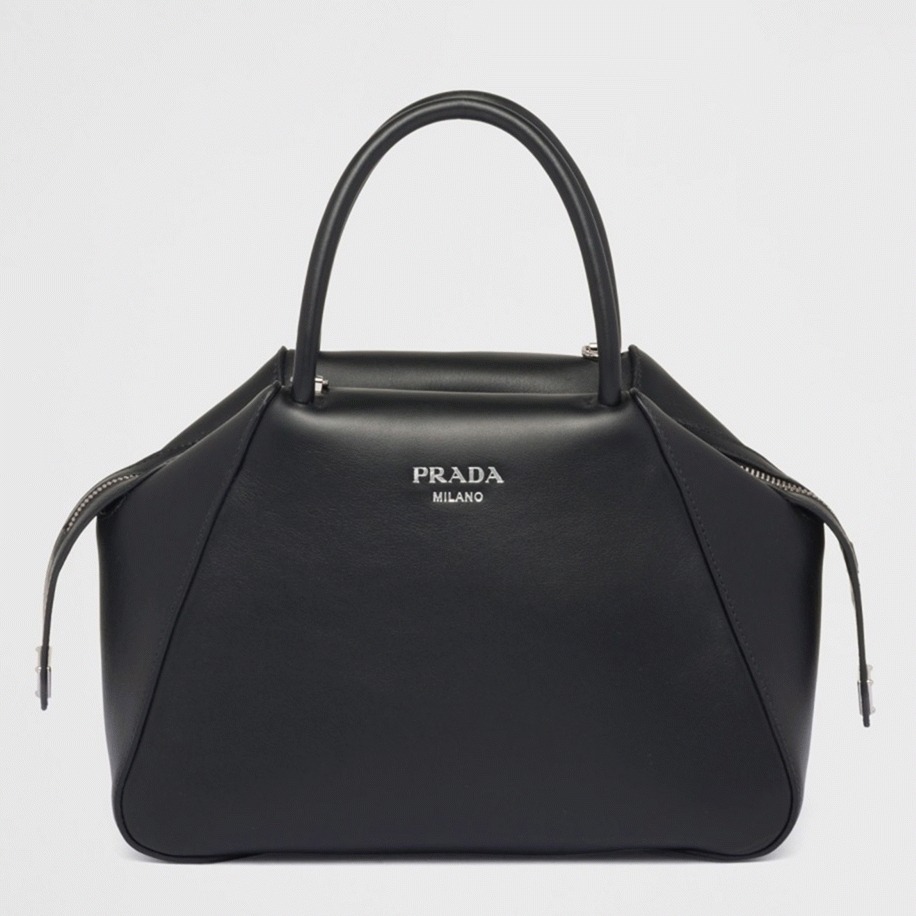 Pra*a S*pernova Small Top Handle Bag Fake in Black