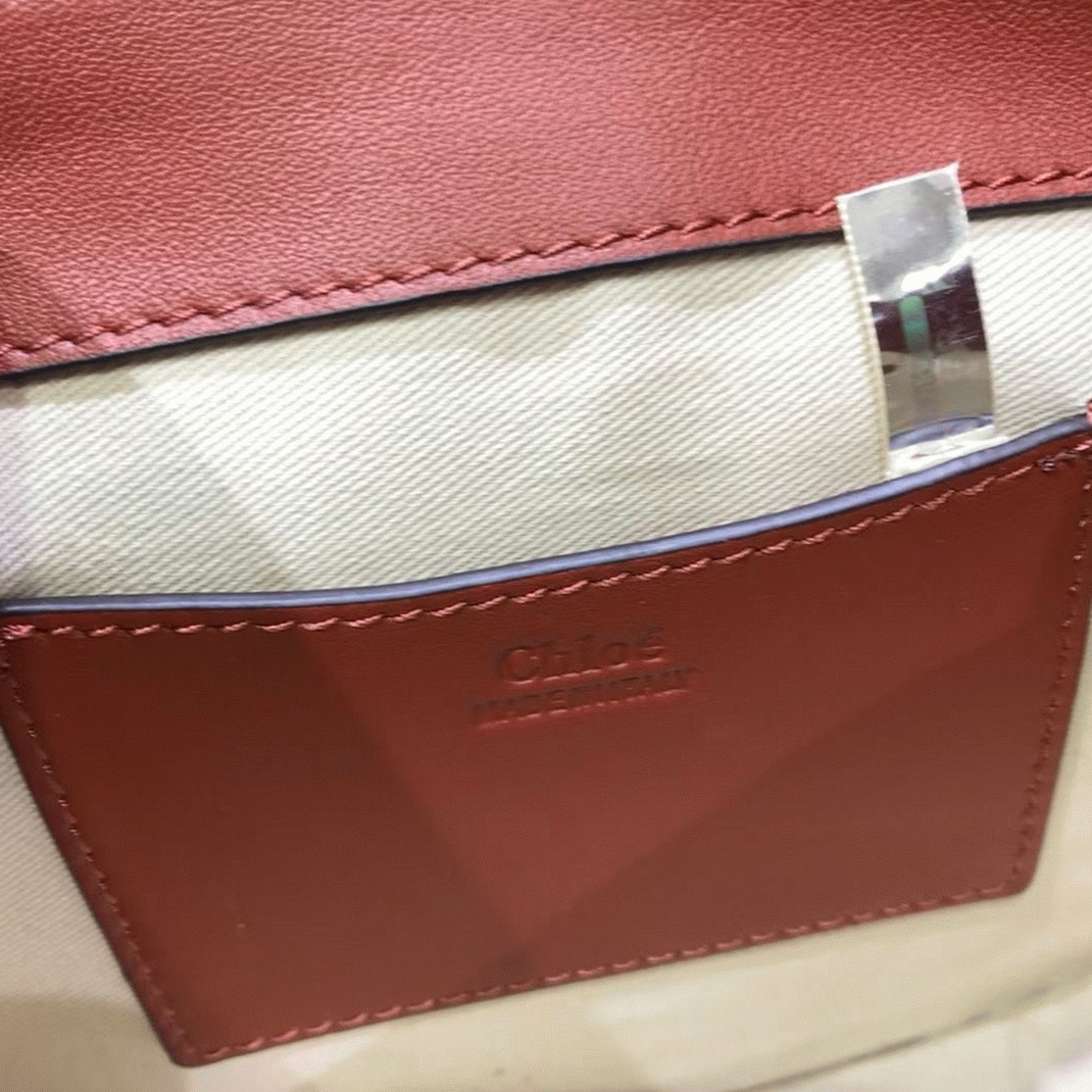 top quality fake Ch10e small tess shoulder bag in caramel calfskin