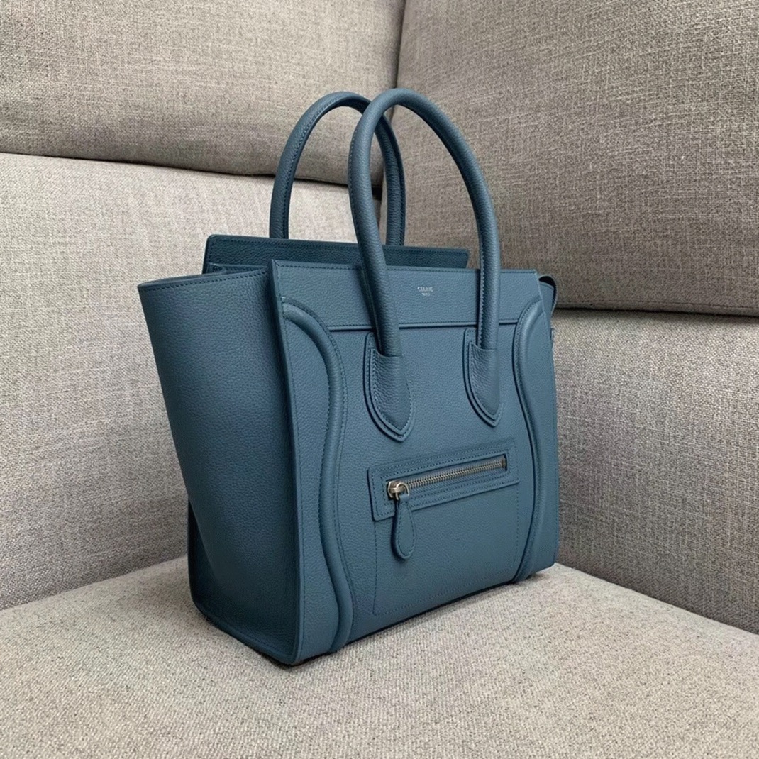 ce1i*e micro lU*gage tote bag knockoff in slate blue