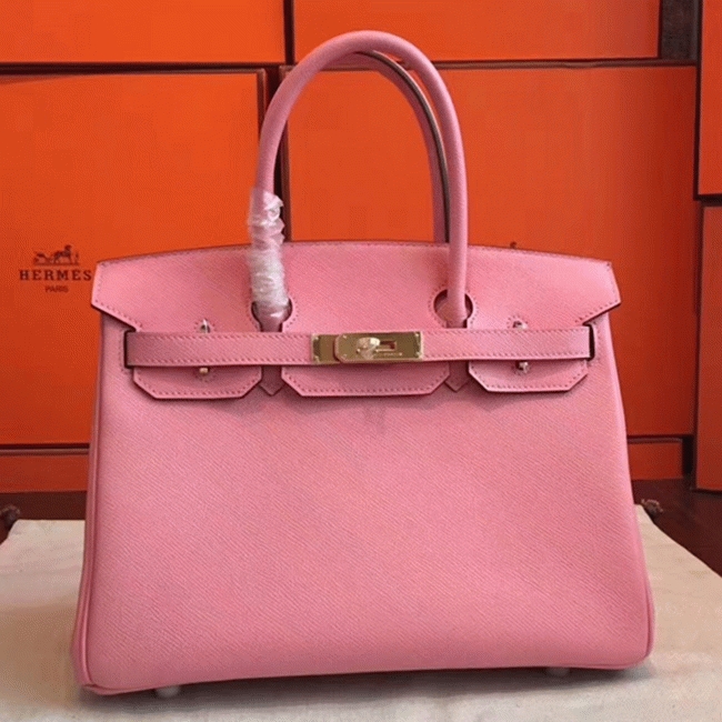 Pink Shade Replica Luxury H**me5 Birkin 35cm Bag