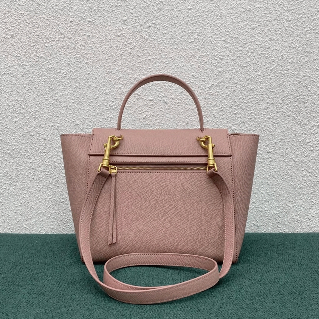 Ce1i*e Micro Belt Bag Imitation in Vintage Pink