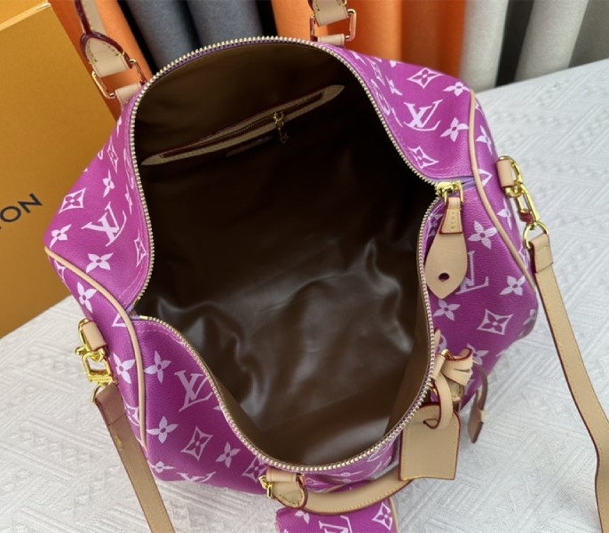 L0vis Vvtt0n Speedy P9 Bandouliere 40 Bag In Pink Purple