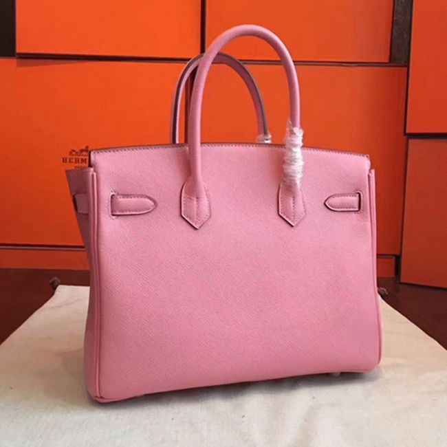 Pink Handmade Imitation H**me5 Birkin 30cm Tote