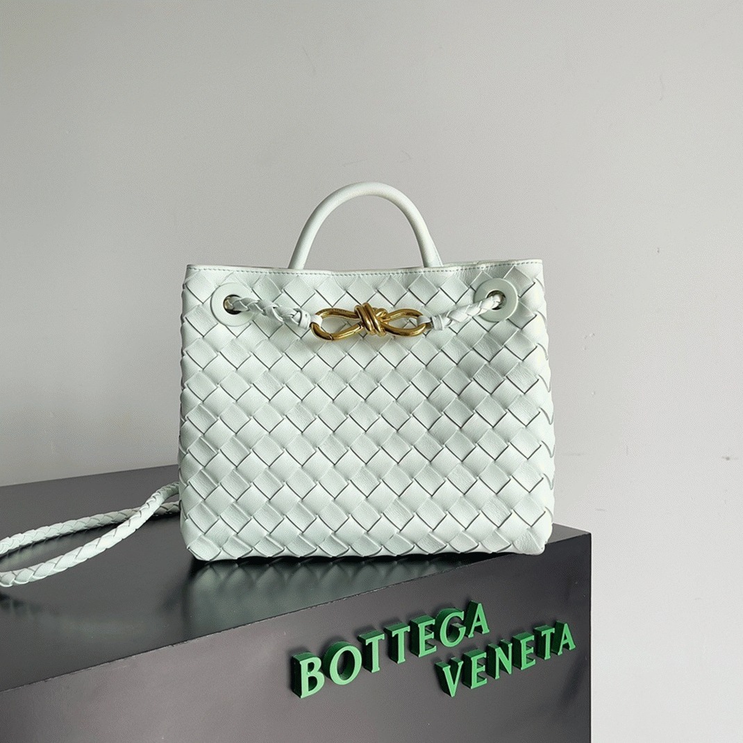 Replica B0tt*ga Ven*ta Small Andiamo Bag Glacier