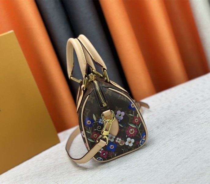 L0vis Vvtt0n X TM Monogram Canvas Speedy Bandouliere 20