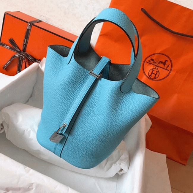 Lagon luxury copy H**me5 Picotin Lock 22cm handbag