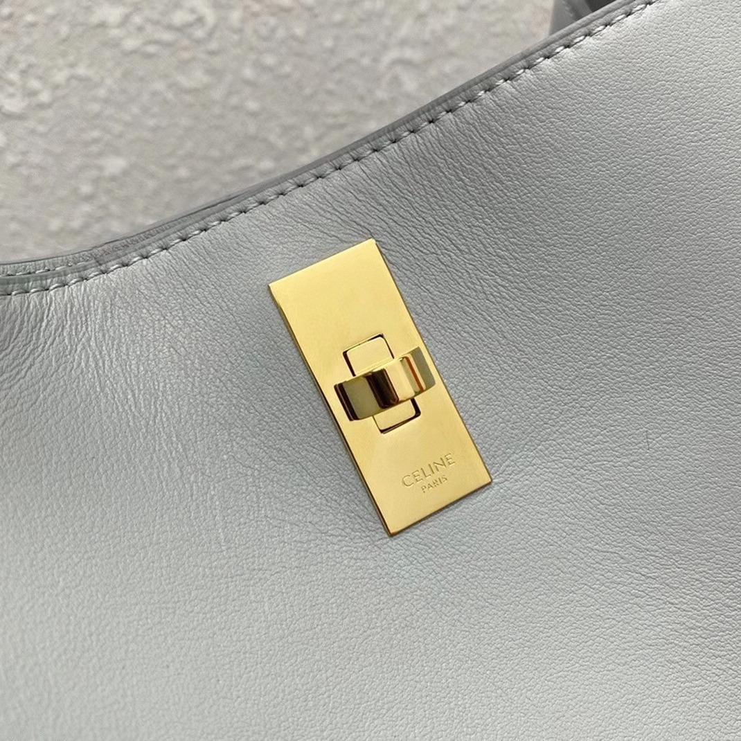 Top Quality Faux Ce1i*e Bucket 16 Bag In Mineral Smooth Calfskin
