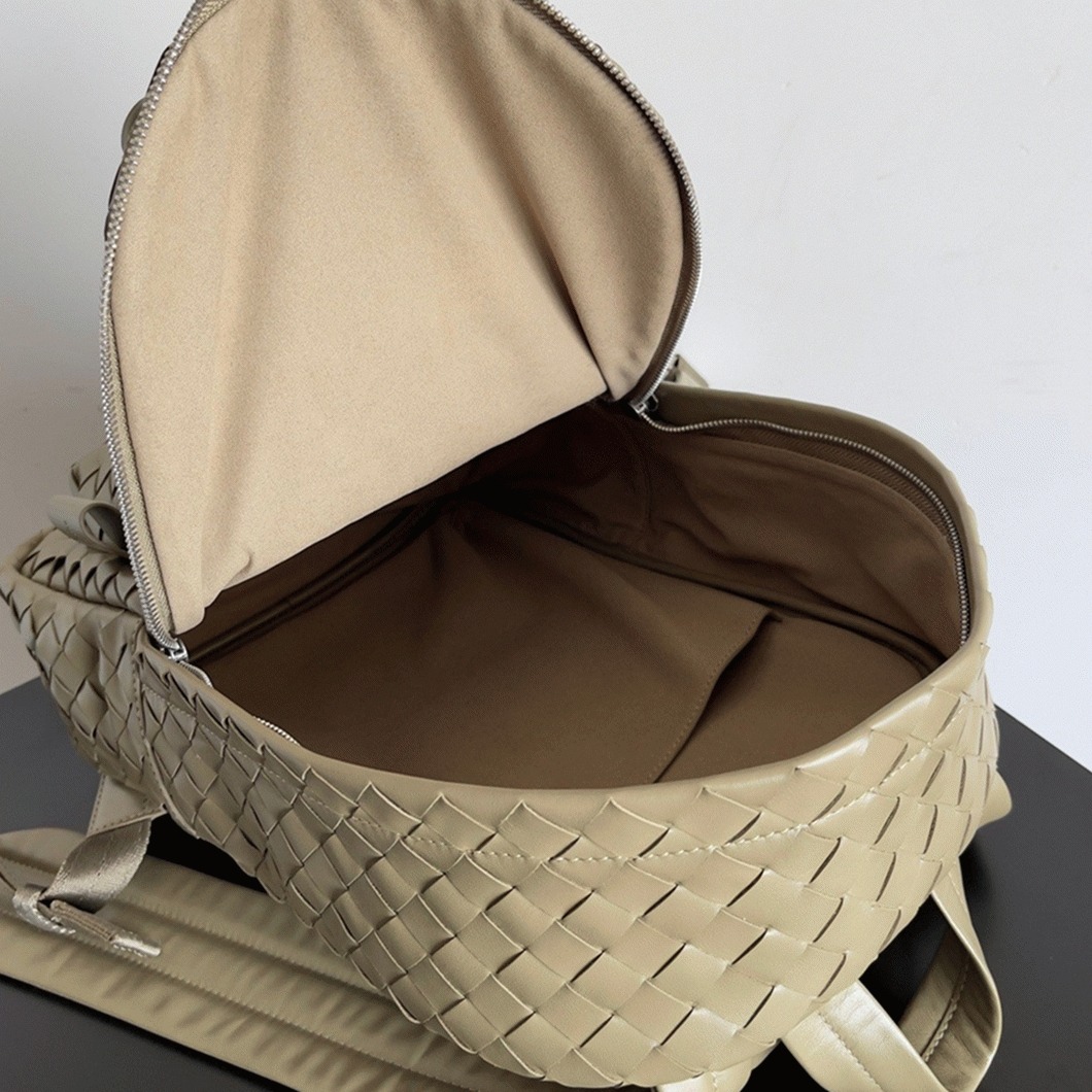 Fake B0tt*ga Ven*ta Small Backpack Taupe