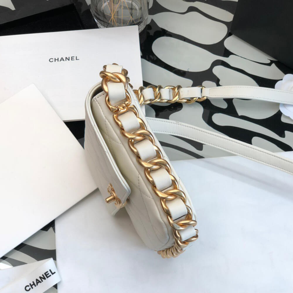 Ch**el MINI FLAP BAG