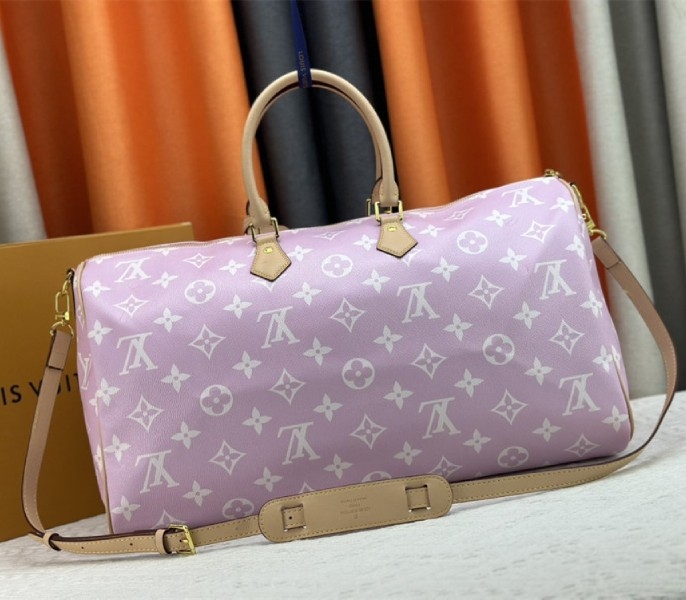 L0vis Vvtt0n Speedy P9 Bandouliere 50 Bag In Light Hot Pink