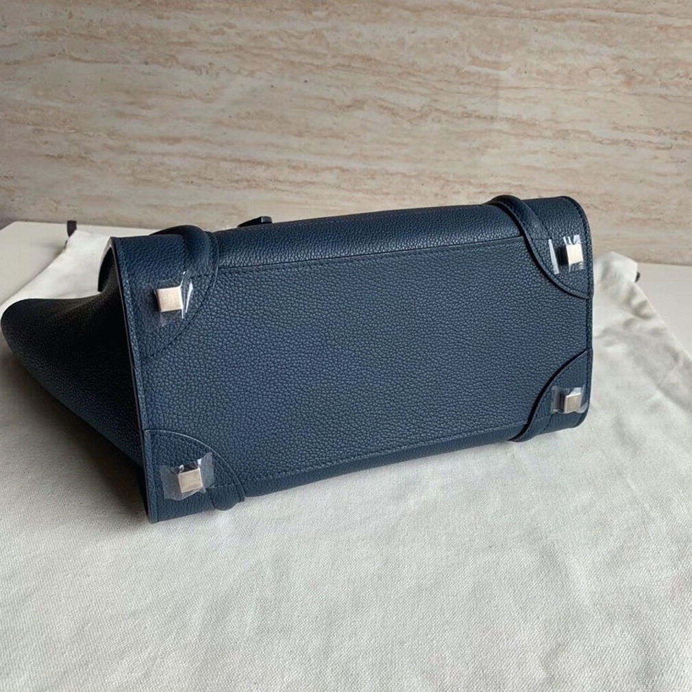 ce1i*e micro lU*gage tote bag imitation in navy blue