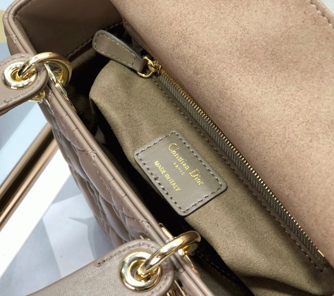 D10r Small Lady D10r My ABCD10r Bag Fake in Warm Taupe