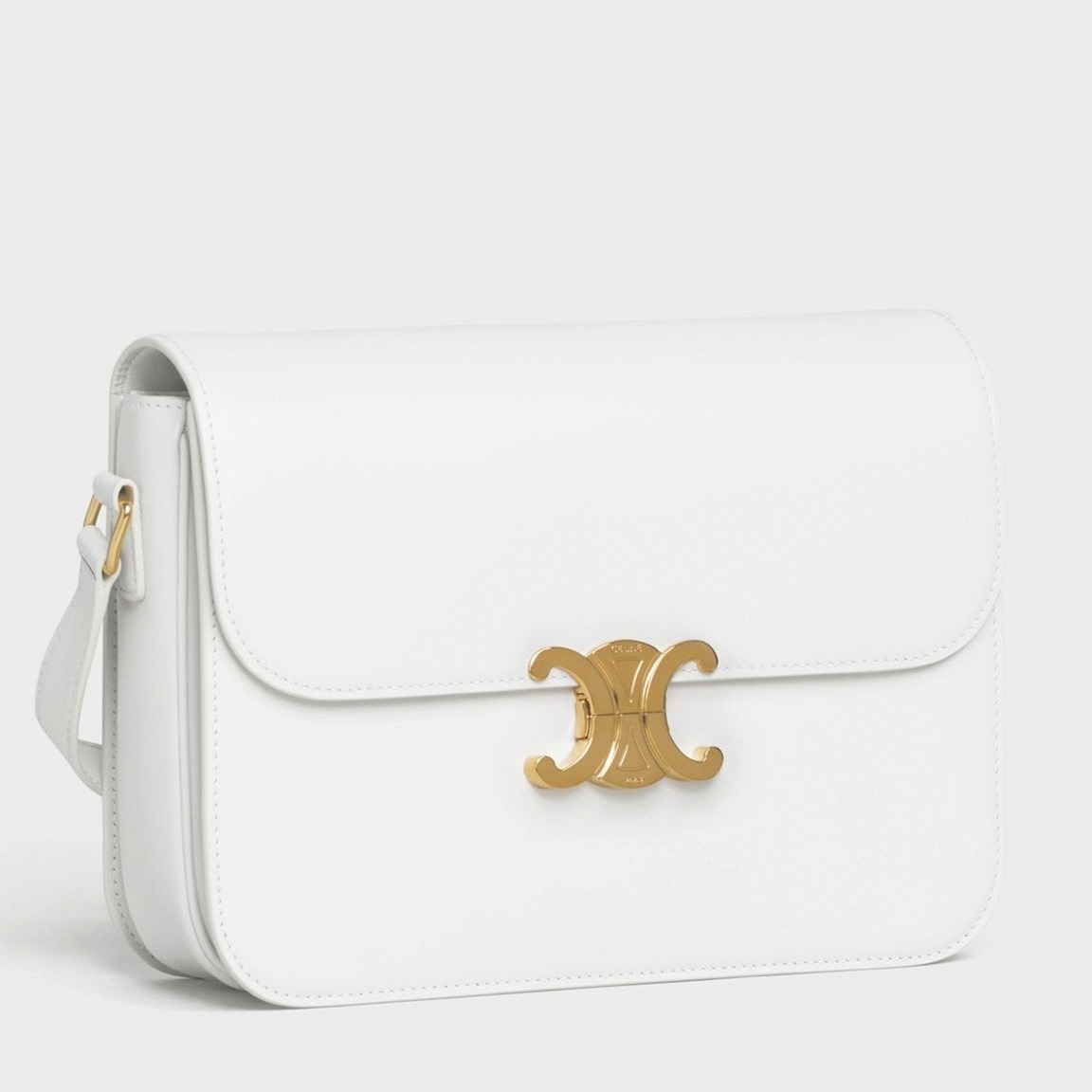 Top Quality Replica Ce1i*e Triomphe Large Bag In White