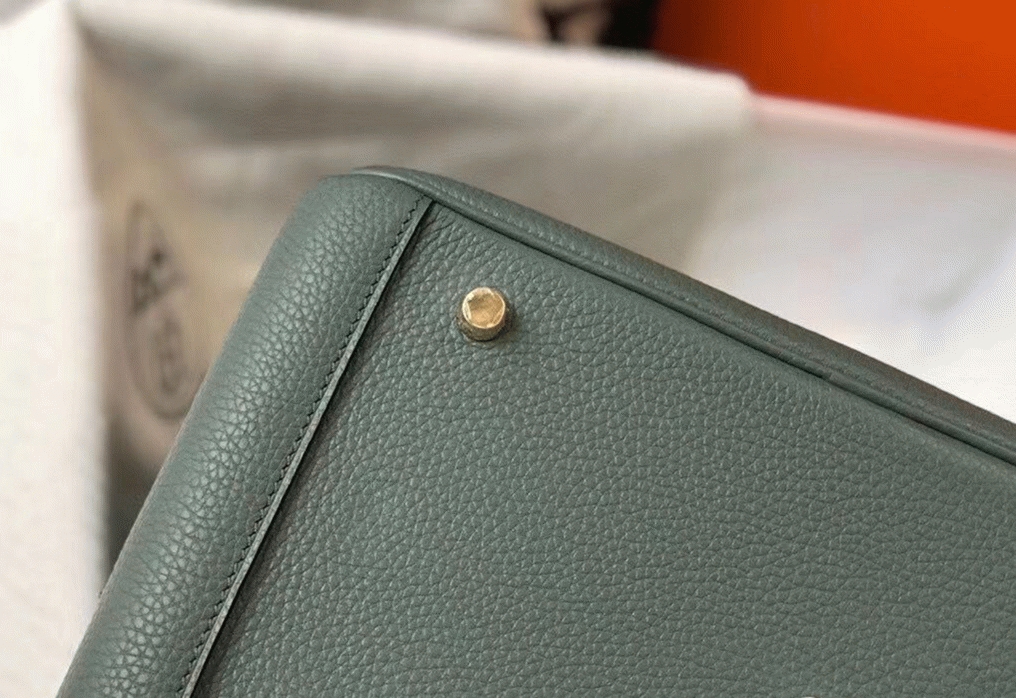 Replica H**me5 Lindy bag 26cm in vert amande