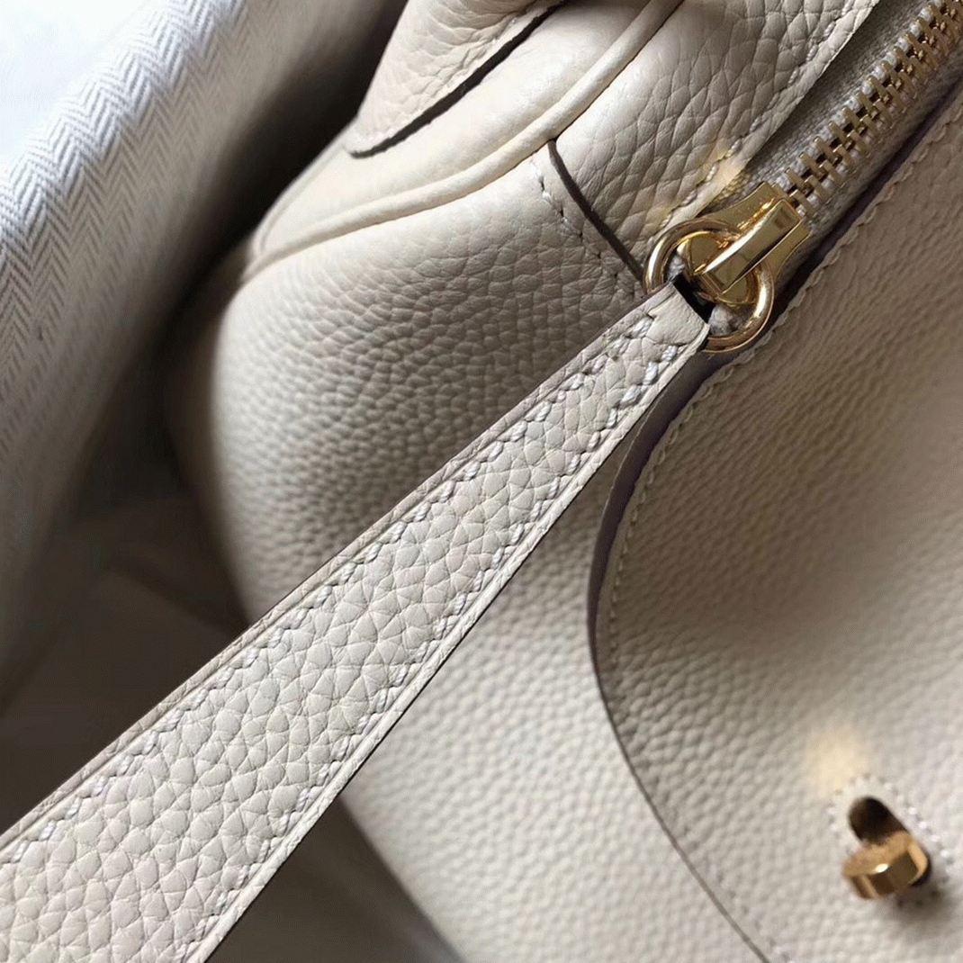 Fake H**me5 Lindy 30cm bag in beton color