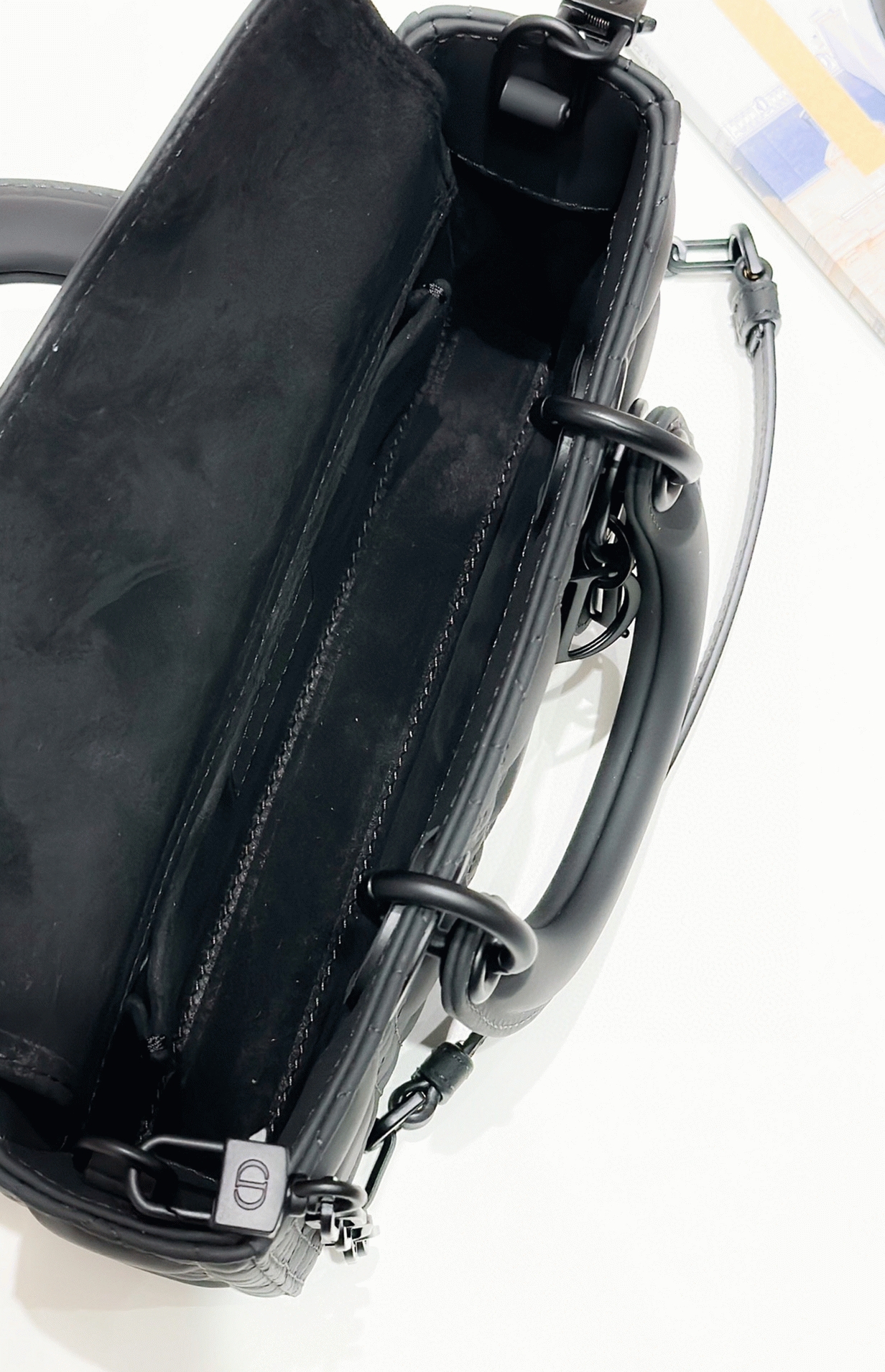 D10r Lady D-Joy Small Bag Replica in Black