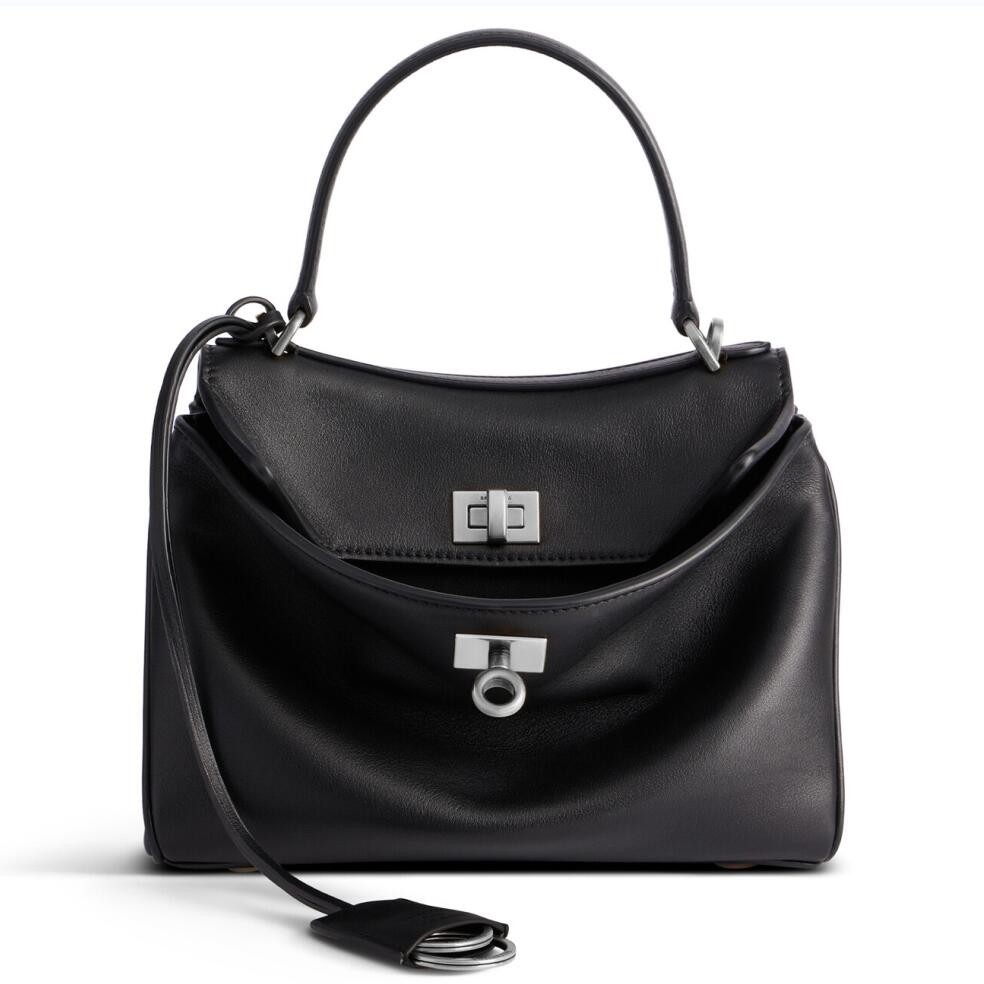 Knockoff Ba1en*iaga Rodeo Mini Bag Noir Calfskin