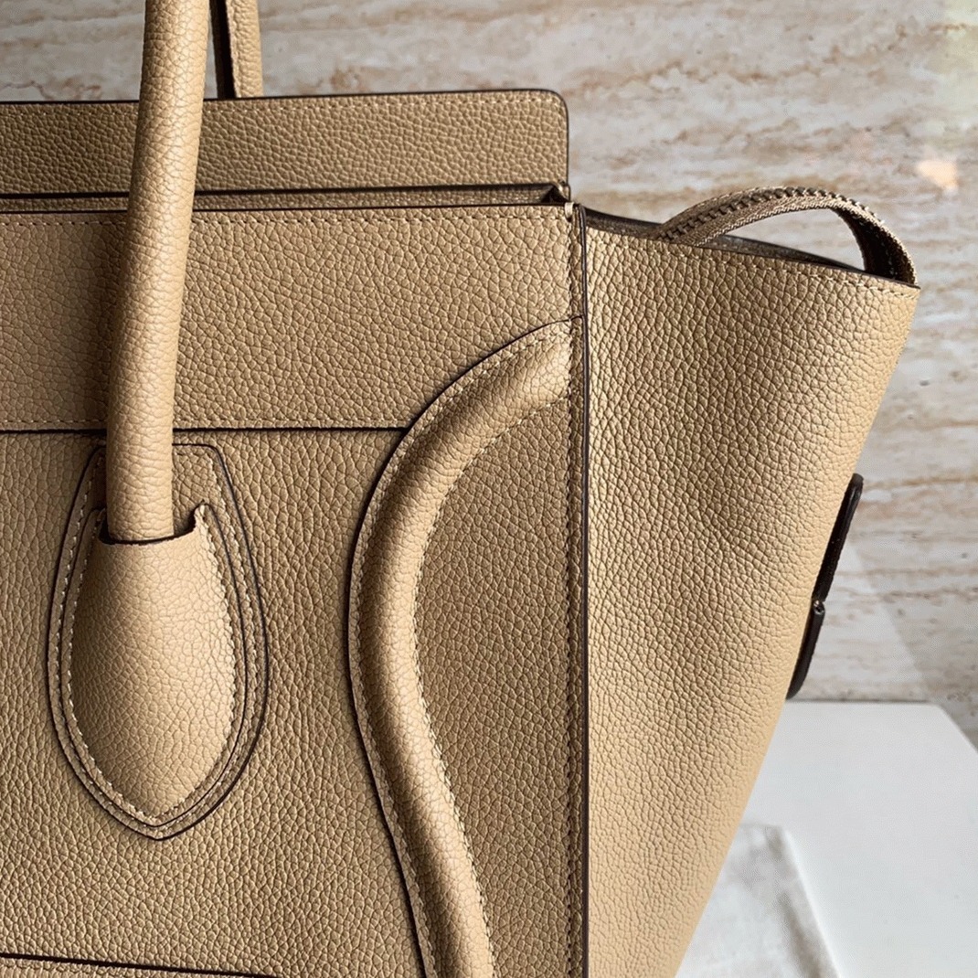 ce1i*e mini lU*gage tote bag replica in dune