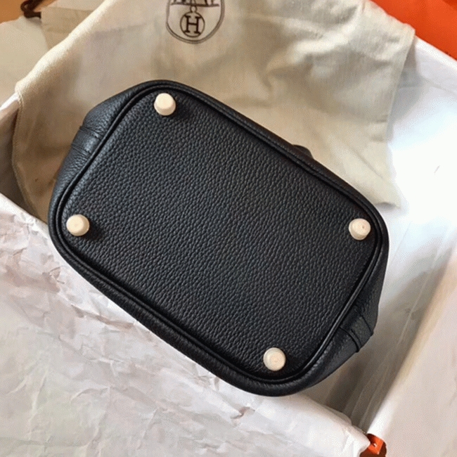 Black AAA replica H**me5 Picotin Lock 22cm handbag