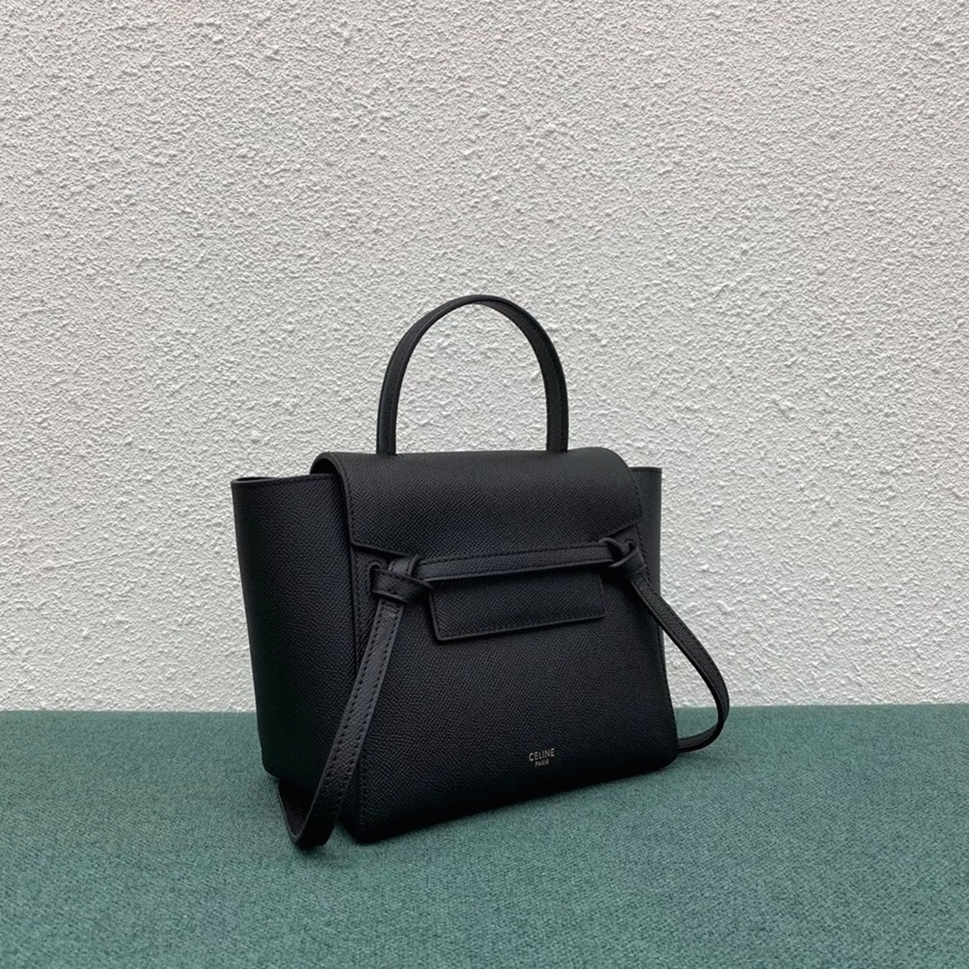 Ce1i*e Belt Nano Bag Replica in Black