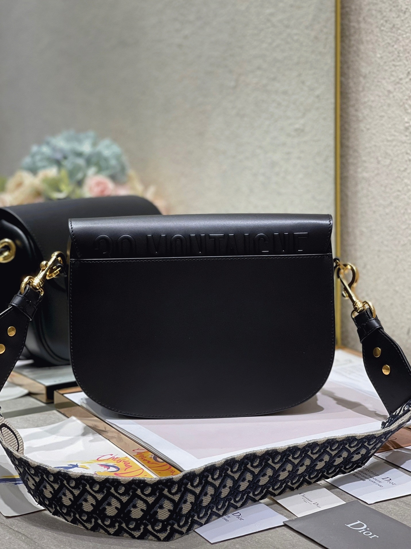 D10r Bobby Large Bag Fake in Black