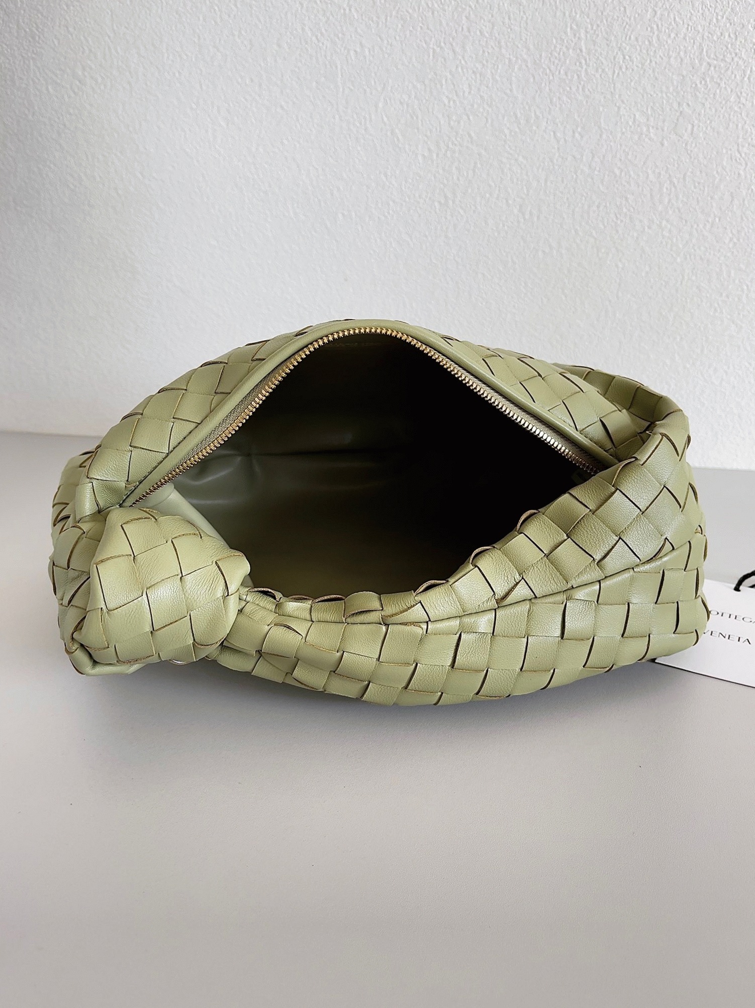 Knockoff B0tt*ga Ven*ta BV Jodie Teen Bag Travertine