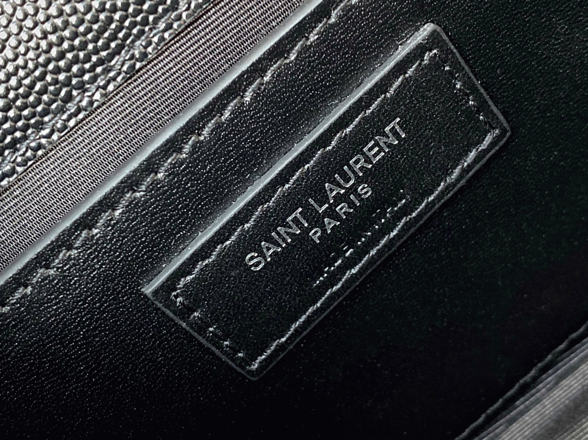 Replica Sa1nt Lau*nt Envelope Small Black Bag with Black Hardware