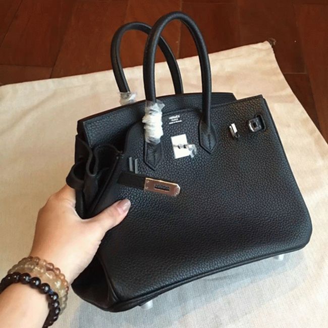 AAAAA Class Black H**me5 Birkin 25cm Copy Bag