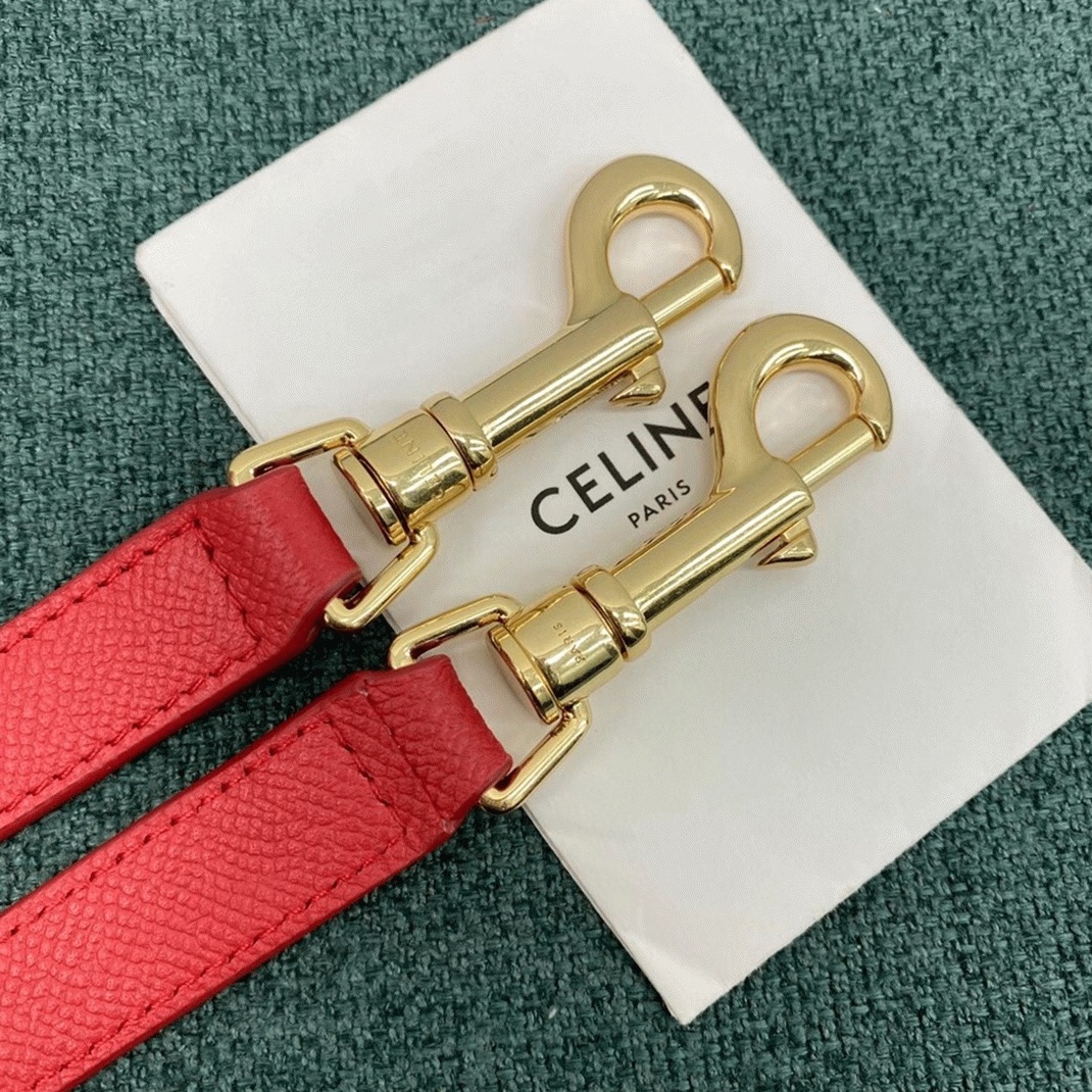 Ce1i*e Micro Belt Bag Replica in Red