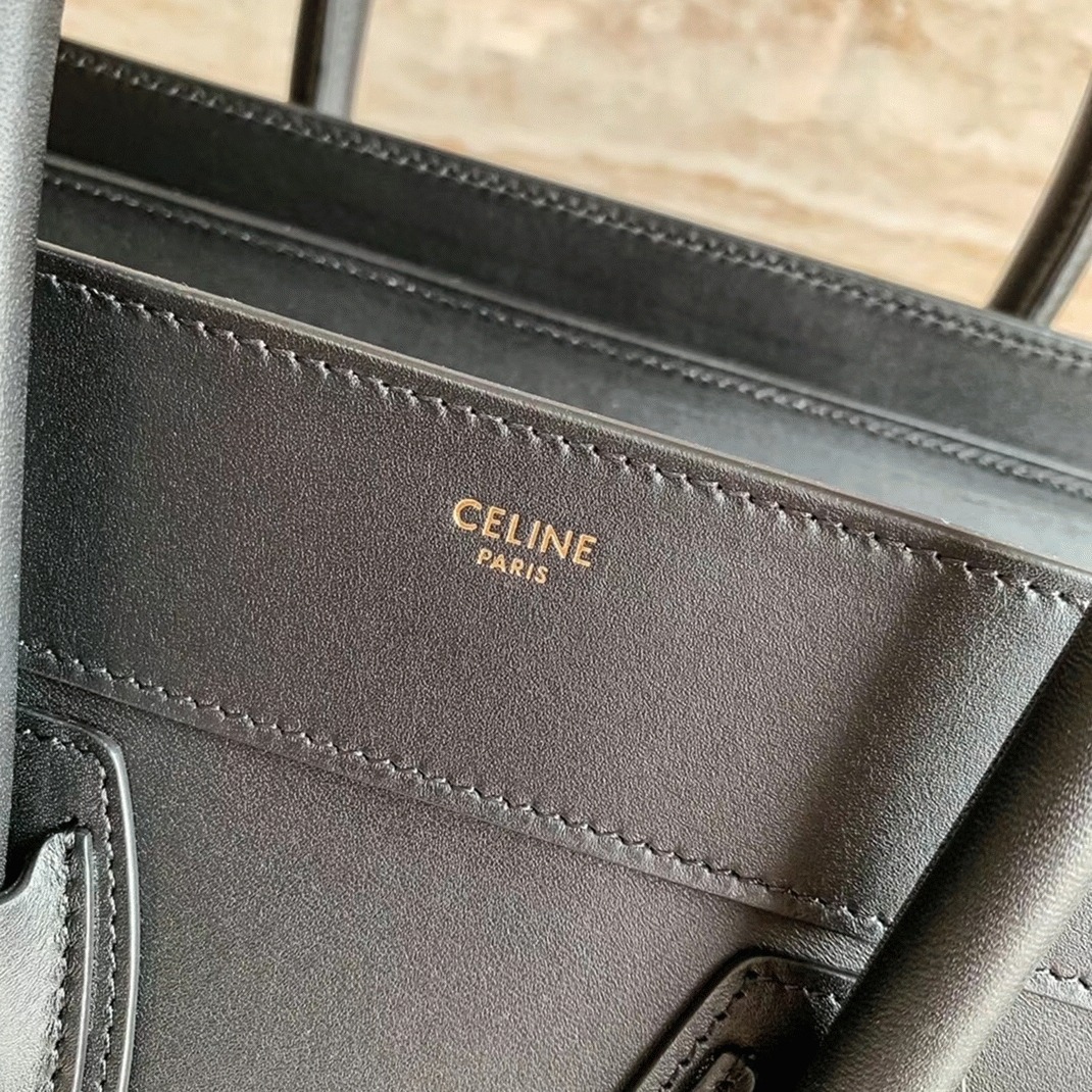 ce1i*e micro lU*gage tote bag replica in black