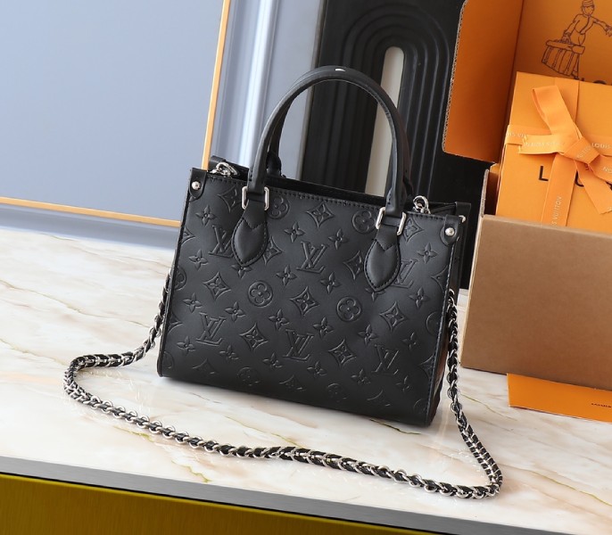 Summer 2025 OnTheGo PM Tote In Black